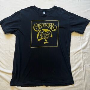John Carpenter “ They Live” Black and Gold Graphic Tee (M)